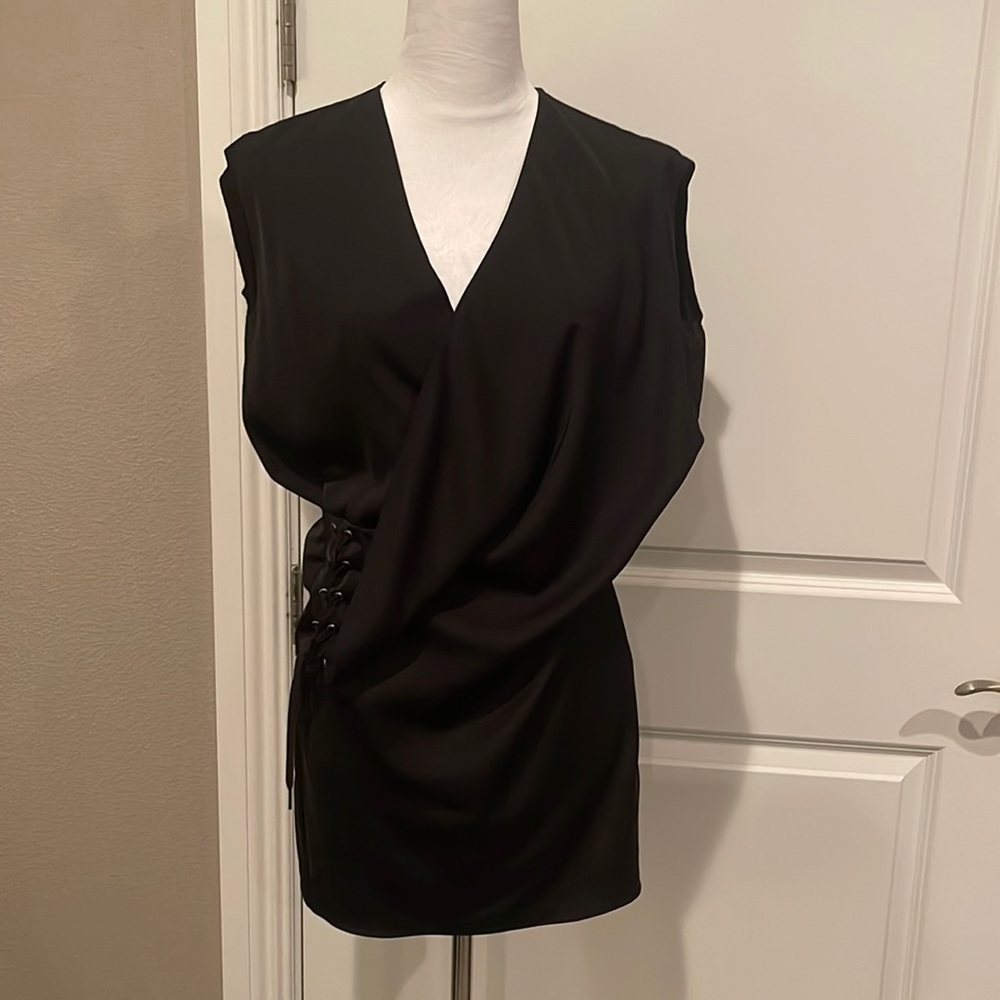 All Saints black cocktail dress